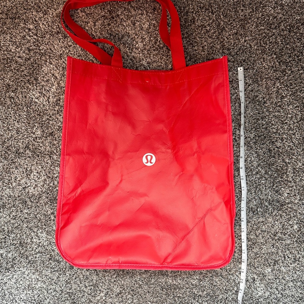 lululemon athletica Red Tote Bag